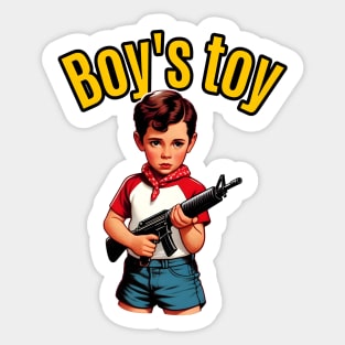 Boy's Toy Sticker